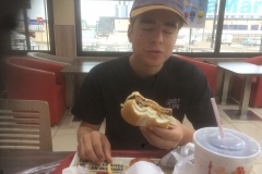 Burger King, Ondara, summer 2018
