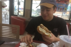 Burger King, Ondara, summer 2018